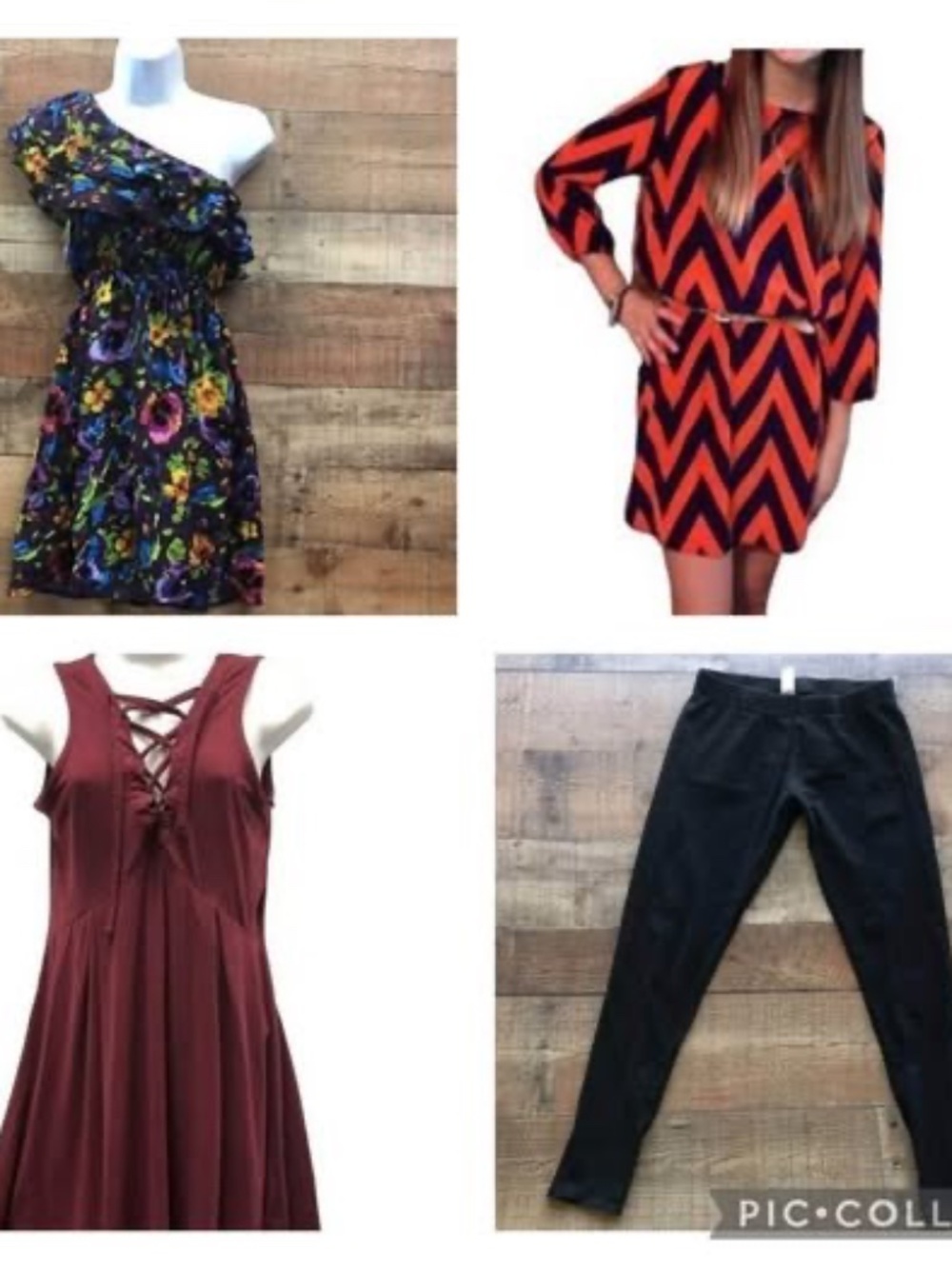 Lot of 4 Juniors Size Medium Dresses/Pants